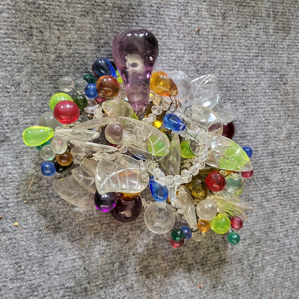 Colorful Glass Art Sculpture